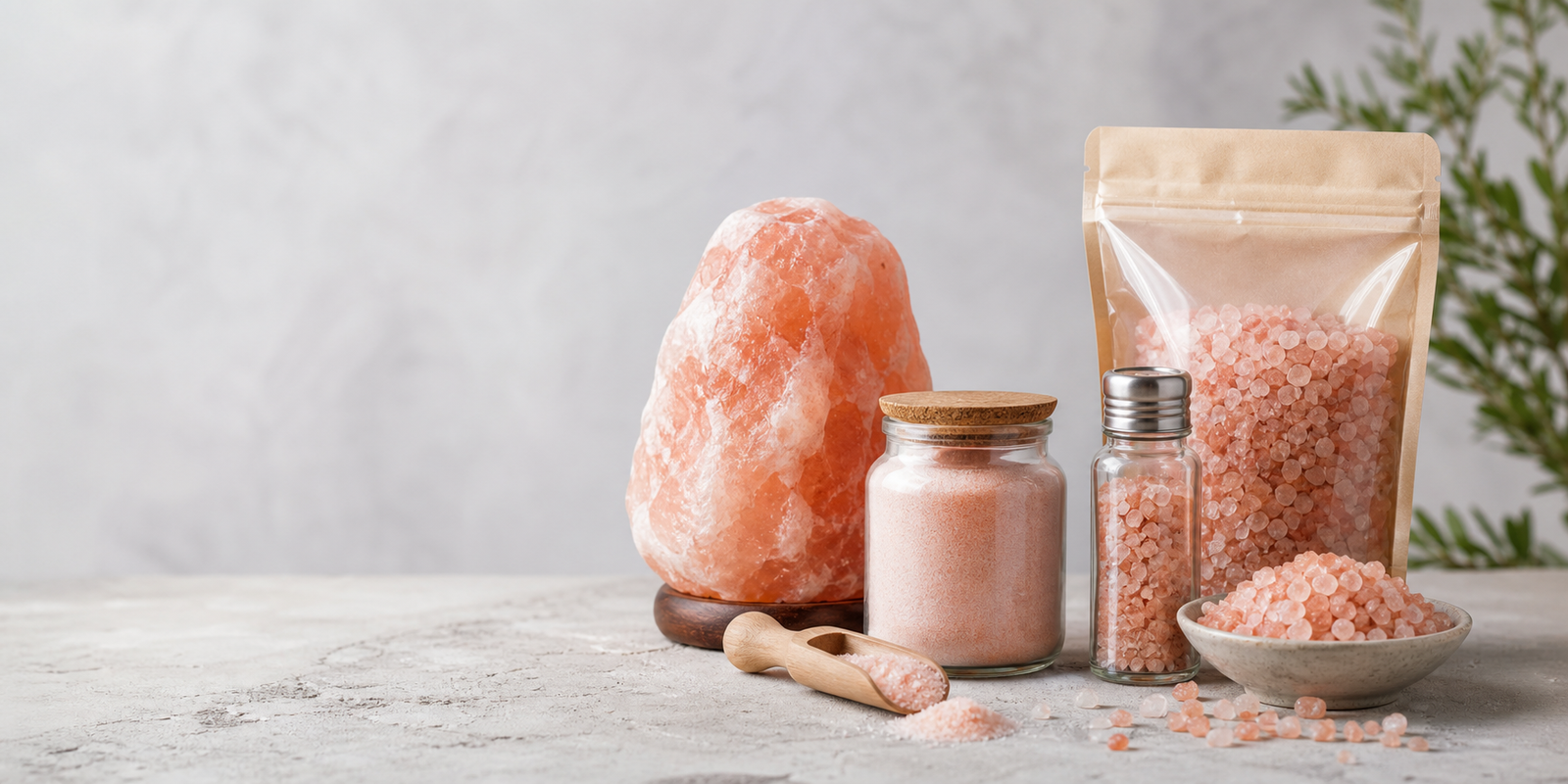 Premium Himalayan salt products for export